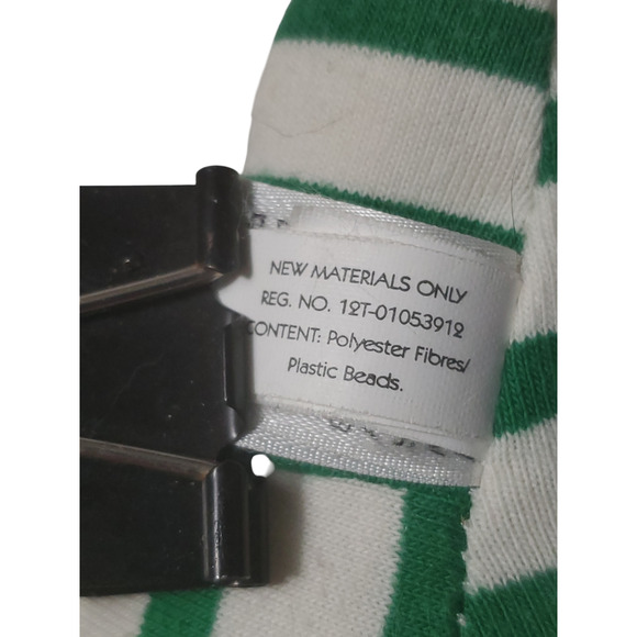 Little JellyCat Alligator Green White Stripes Crocodile 11" Baby Plush - Picture 11 of 12